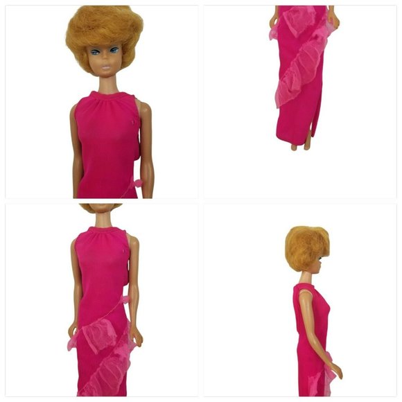 Vintage 1958 Mattel Barbie Midge with Blonde Bubble Cut Hair  Bubblecut Blonde - Picture 6 of 12